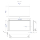 ALFI brand ABN2412 Shower Niche