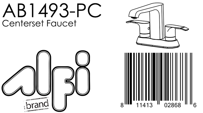 ALFI brand AB1493 Bathroom Faucet