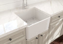 Classico 20" Farmhouse Apron Front Fireclay 20" Single Bowl Kitchen Sink
