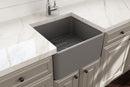 Classico 20" Farmhouse Apron Front Fireclay 20" Single Bowl Kitchen Sink