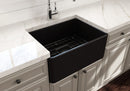 CLASSICO 24" Farmhouse Apron Front Fireclay 24" Single Bowl Kitchen Sink