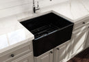 CLASSICO 24" Farmhouse Apron Front Fireclay 24" Single Bowl Kitchen Sink