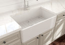CLASSICO 30" Farmhouse Apron Front Fireclay 30" Single Bowl Kitchen Sink
