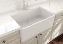 CLASSICO 30" Farmhouse Apron Front Fireclay 30" Single Bowl Kitchen Sink