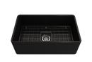 CLASSICO 30" Farmhouse Apron Front Fireclay 30" Single Bowl Kitchen Sink
