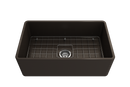 CLASSICO 30" Farmhouse Apron Front Fireclay 30" Single Bowl Kitchen Sink