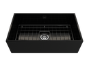 CONTEMPO 33" Farmhouse Apron Front Fireclay 33" Single Bowl Kitchen Sink