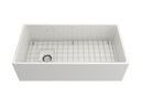 CONTEMPO 36" Farmhouse Apron Front Fireclay 36" Single Bowl Kitchen Sink