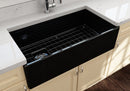 CONTEMPO 36" Farmhouse Apron Front Fireclay 36" Single Bowl Kitchen Sink