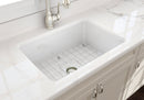 SOTTO 27" Undermount Fireclay 27" Single Bowl Kitchen Sink