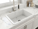 SOTTO 27" Undermount Fireclay 27" Single Bowl Kitchen Sink