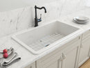 SOTTO 32" Undermount Fireclay 32" Single Bowl Kitchen Sink