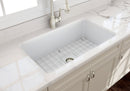 SOTTO 32" Undermount Fireclay 32" Single Bowl Kitchen Sink