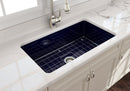 SOTTO 32" Undermount Fireclay 32" Single Bowl Kitchen Sink