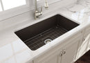 SOTTO 32" Undermount Fireclay 32" Single Bowl Kitchen Sink