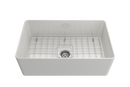 ADERCI 30 Ultra-Slim Farmhouse Apron Front Fireclay 30" Single Bowl Kitchen Sink