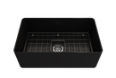 ADERCI 30 Ultra-Slim Farmhouse Apron Front Fireclay 30" Single Bowl Kitchen Sink