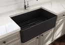ADERCI 30 Ultra-Slim Farmhouse Apron Front Fireclay 30" Single Bowl Kitchen Sink