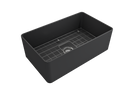 ADERCI 30 Ultra-Slim Farmhouse Apron Front Fireclay 30" Single Bowl Kitchen Sink