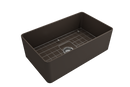 ADERCI 30 Ultra-Slim Farmhouse Apron Front Fireclay 30" Single Bowl Kitchen Sink