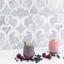 MJ ATHALIE - WHITE CARRARA AND WHITE THASSOS