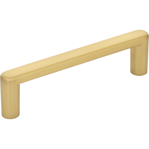 96 mm Center-to-Center Brushed Gold Gibson Cabinet Pull