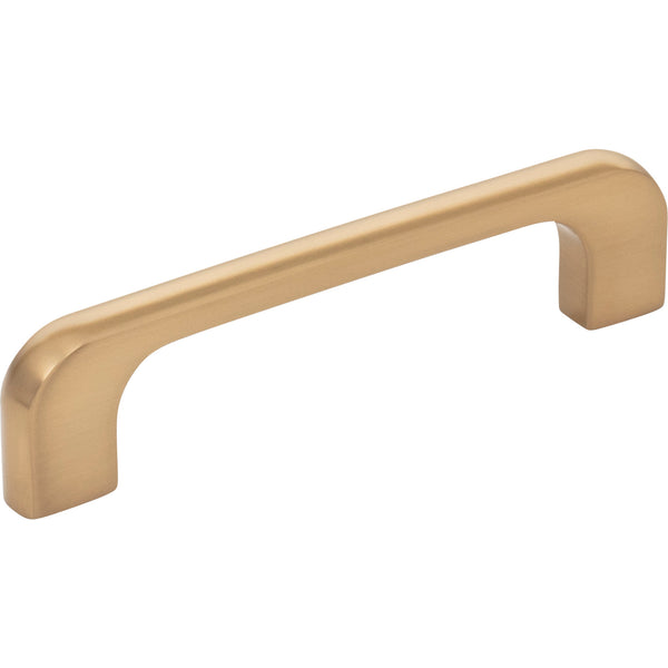 96 mm Center-to-Center Satin Bronze Alvar Cabinet Pull