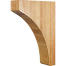 3" W x 10" D x 14" H Cherry Minimalist Corbel