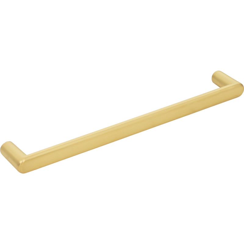 192 mm Center-to-Center Brushed Gold Gibson Cabinet Pull