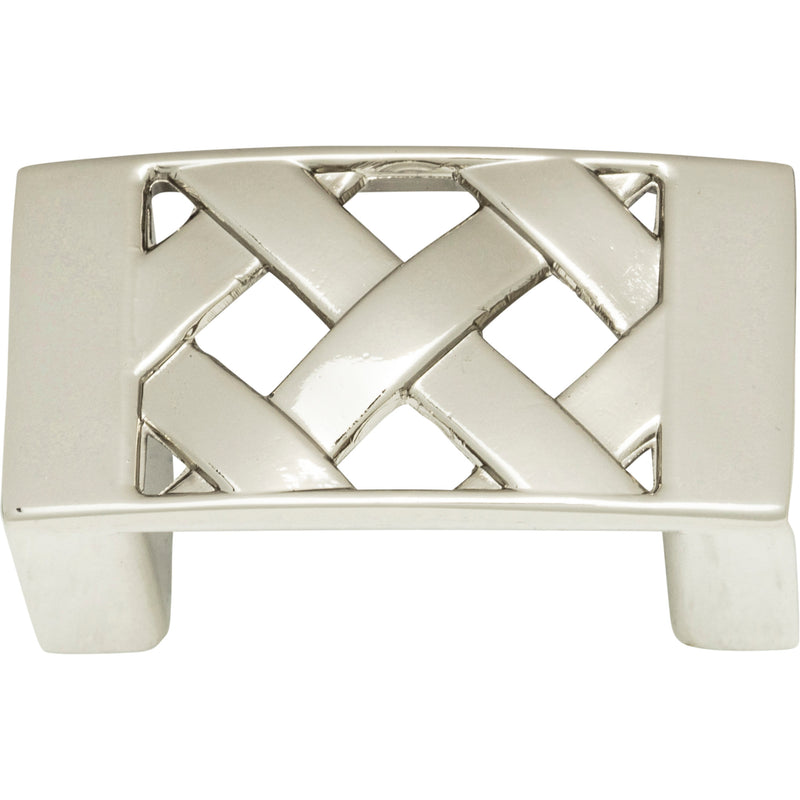 Lattice Knob 1 5/8 Inch Polished Nickel