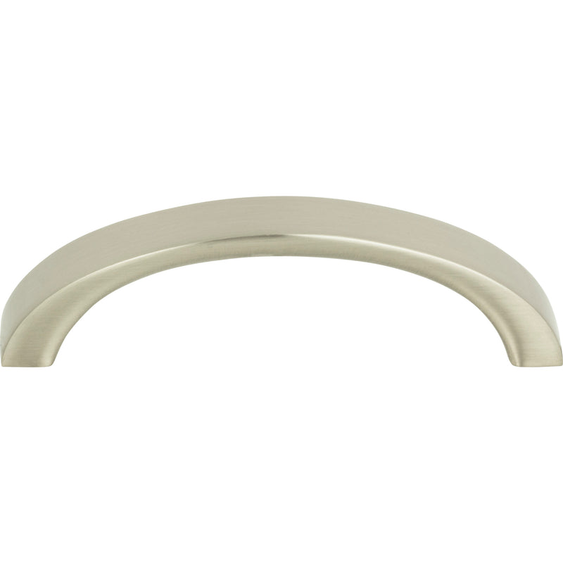 Tableau Curved Pull 2 1/2 Inch (c-c) Brushed Nickel