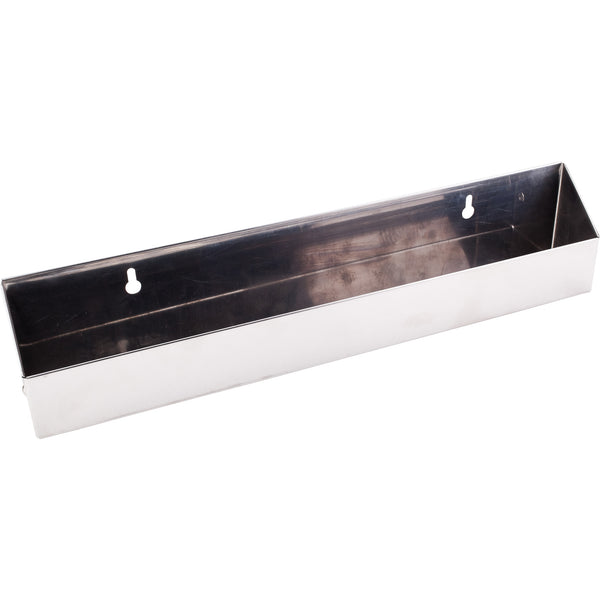 14-13/16" Stainless Steel Tip-Out Tray for Sink Front
