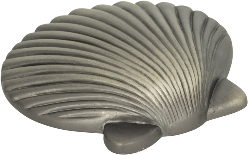 Clamshell Knob 2 Inch Pewter