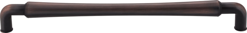 12" Center-to-Center Brushed Oil Rubbed Bronze Barrel Bremen 2 Appliance Handle