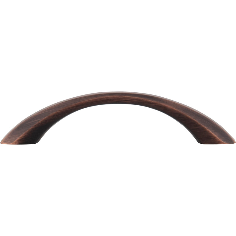 96 mm Center-to-Center Brushed Oil Rubbed Bronze Wheeler Cabinet Pull