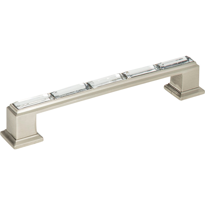 Legacy Crystal Pull 5 1/16 Inch (c-c) Brushed Nickel