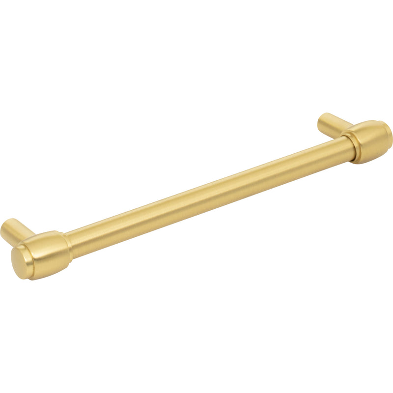 160 mm Center-to-Center Brushed Gold Hayworth Cabinet Bar Pull