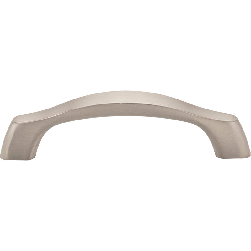 96 mm Center-to-Center Satin Nickel Aiden Cabinet Pull