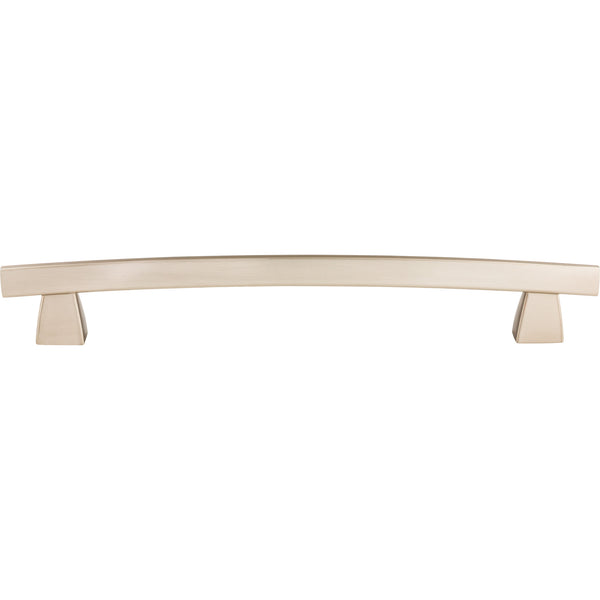 Arched Appliance Pull 12 Inch (c-c) Brushed Satin Nickel