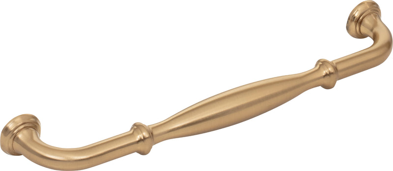 192 mm Center-to-Center Satin Bronze Tiffany Cabinet Pull