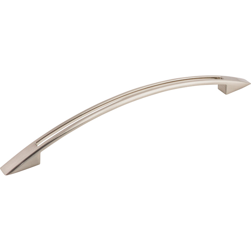 Tango Cut Out Pull 7 1/2 Inch (c-c) Brushed Satin Nickel