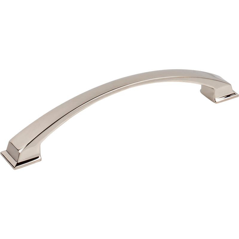 160 mm Center-to-Center Polished Nickel Arched Roman Cabinet Pull