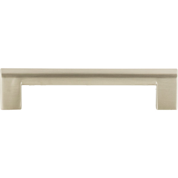 Round Rail Pull 5 1/16 Inch (c-c) Brushed Nickel