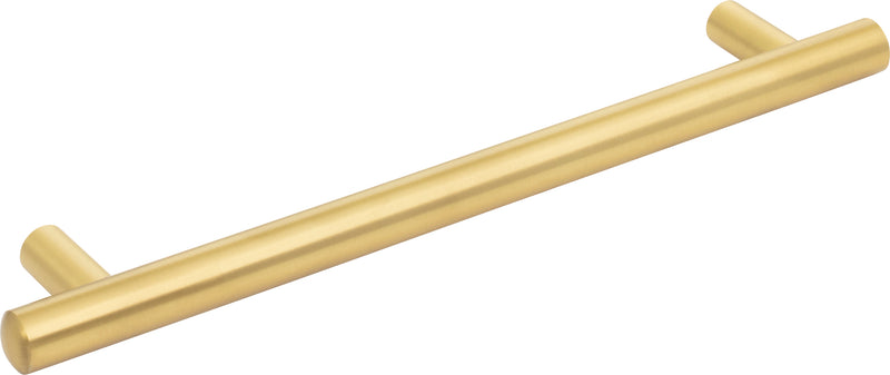 192 mm Center-to-Center Brushed Gold Key West Cabinet Bar Pull