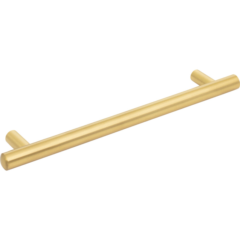 192 mm Center-to-Center Brushed Gold Key West Cabinet Bar Pull