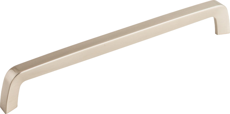 Tapered Bar Pull 8 13/16 Inch (c-c) Brushed Satin Nickel