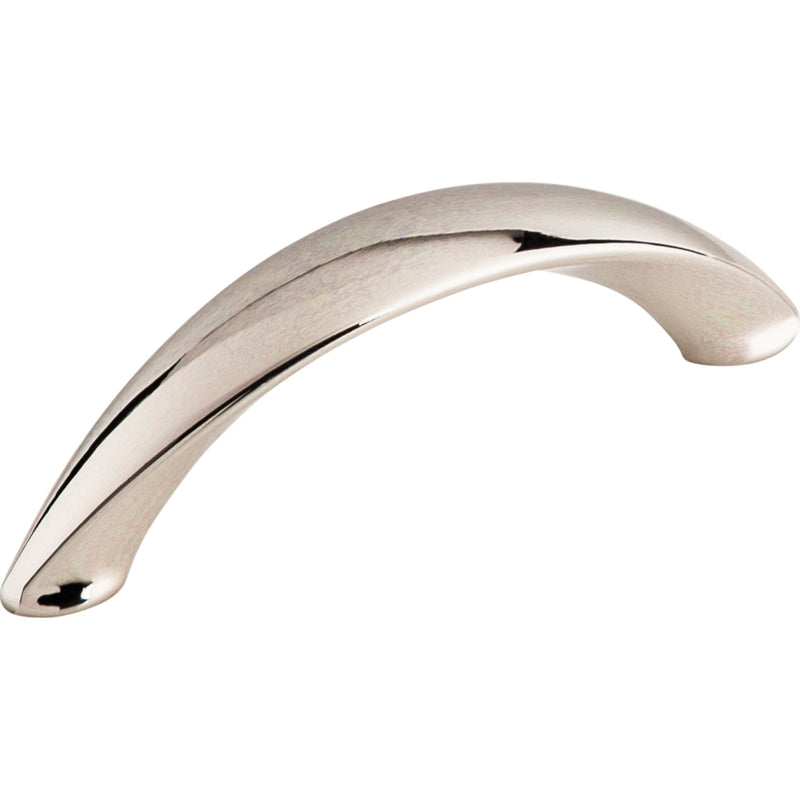 Arc Pull 3 Inch (c-c) Polished Nickel