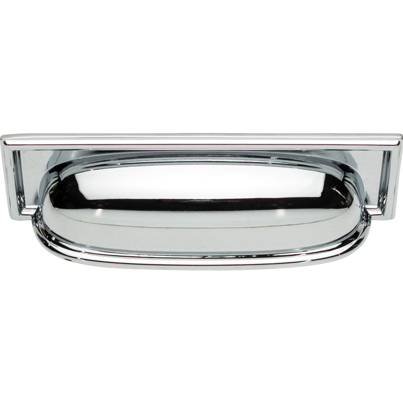 Campaign Rope Cup Pull 3 3/4 Inch (c-c) Polished Chrome