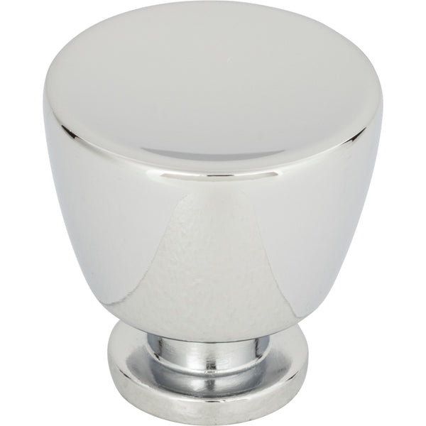 Conga Knob 1 1/4 inch Polished Chrome