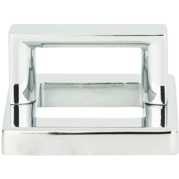 Tableau Square Base and Top 1 7/16 Inch (c-c) Polished Chrome